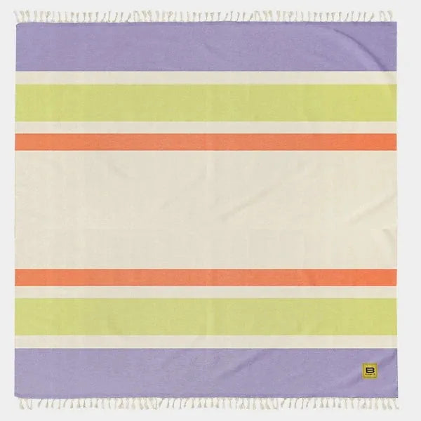 Big Blanket Big Beachy™ Blanket — Bright Stripes 10' x 10'