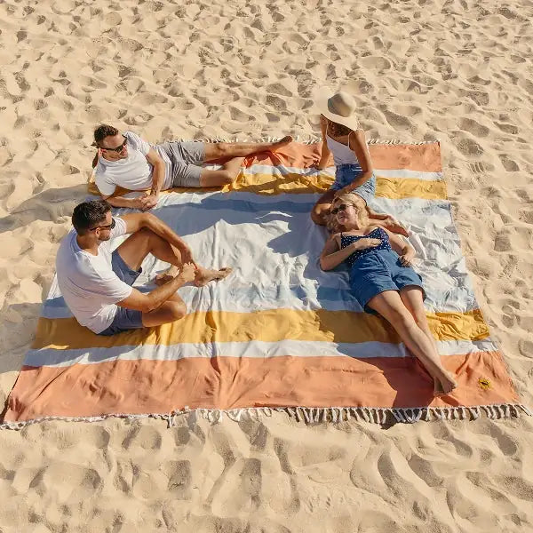 Big Blanket Big Beachy™ Blanket — Sunrise Stripes 10' x 10'