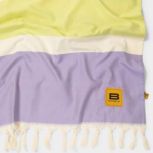 Big Blanket Big Beachy™ Towel — Bright Stripes