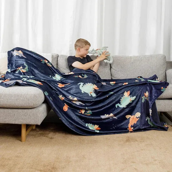 Big Blanket Original Stretch™ Kids Blanket — 4-way stretch knit
