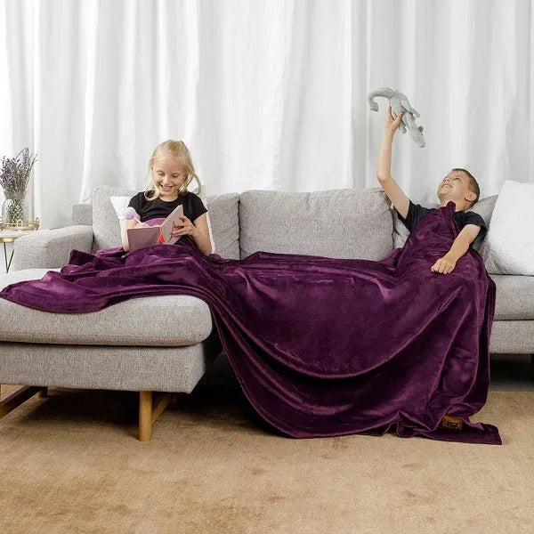 Big Blanket Original Stretch™ Blanket — Plum