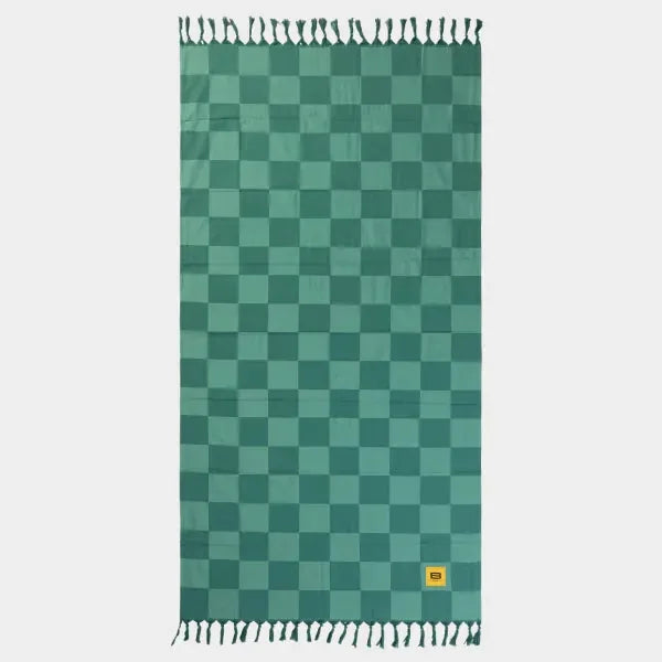 Big Blanket Big Beachy™ Towel — Outdoor towel in Palm Checkered