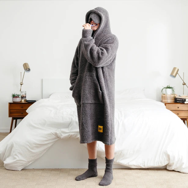 Premier Plush Hoodie Big Blanket o