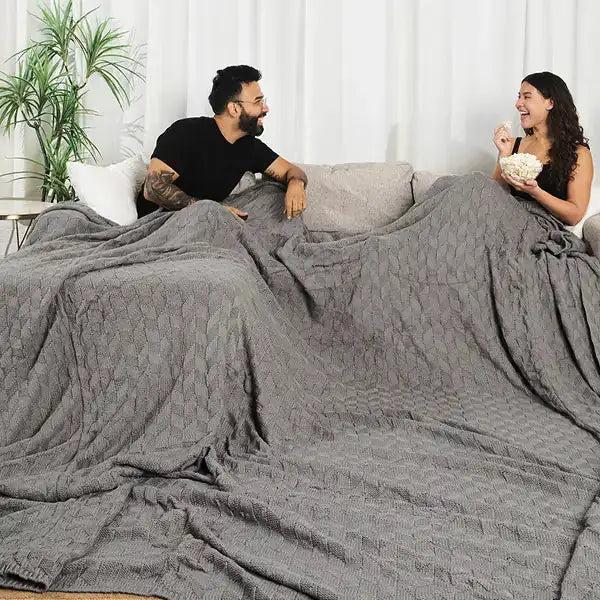 Big Blanket Factory Sale: Classic Knitted™ Blanket — Chunky knit