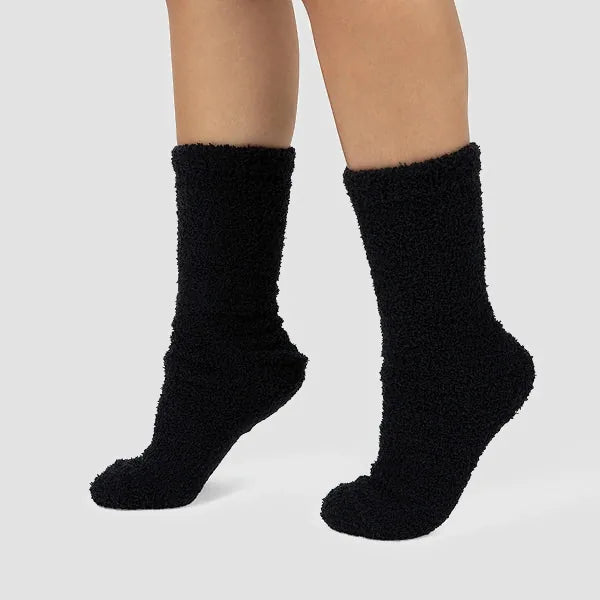 Big Blanket Cozy Toes™ Socks — Knit in Black