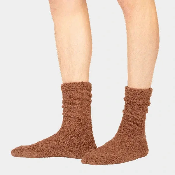 Big Blanket Cozy Toes™ Socks — Knit in Cinnamon