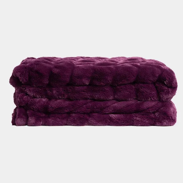 Big Blanket Cloud Luxe™ Blanket — Plum 6' x 6'
