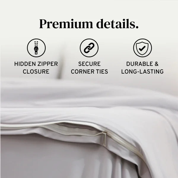 Chillside™ Duvet Covers in Moon Mist