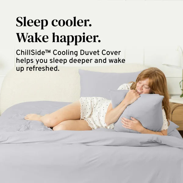 Chillside™ Duvet Covers in Moon Mist