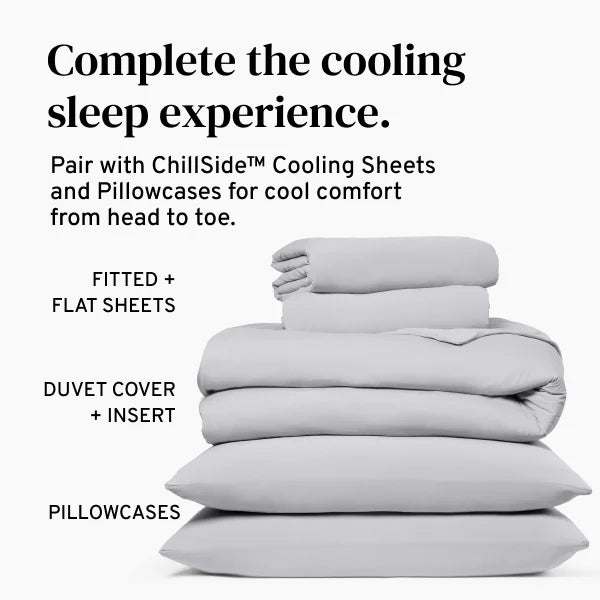 Chillside™ Duvet Covers in Moon Mist