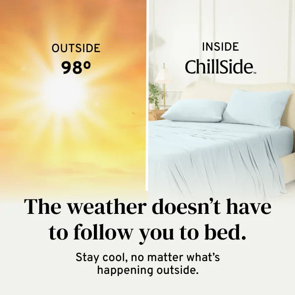 Chillside™ Pillowcases in Arctic Sky