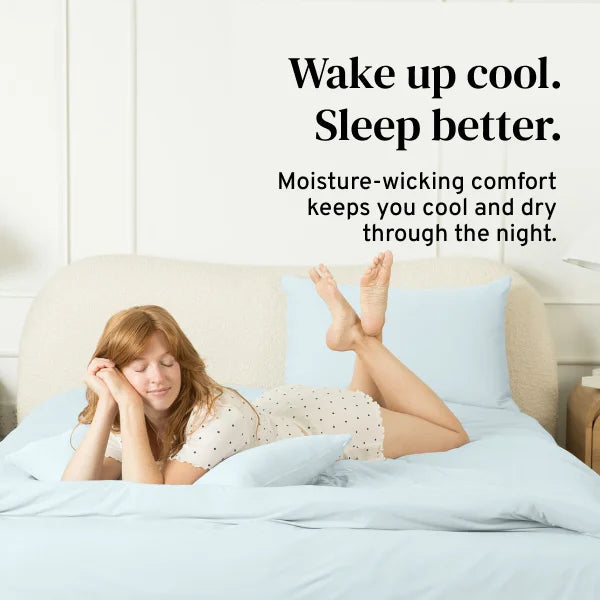 Chillside™ Pillowcases in Arctic Sky