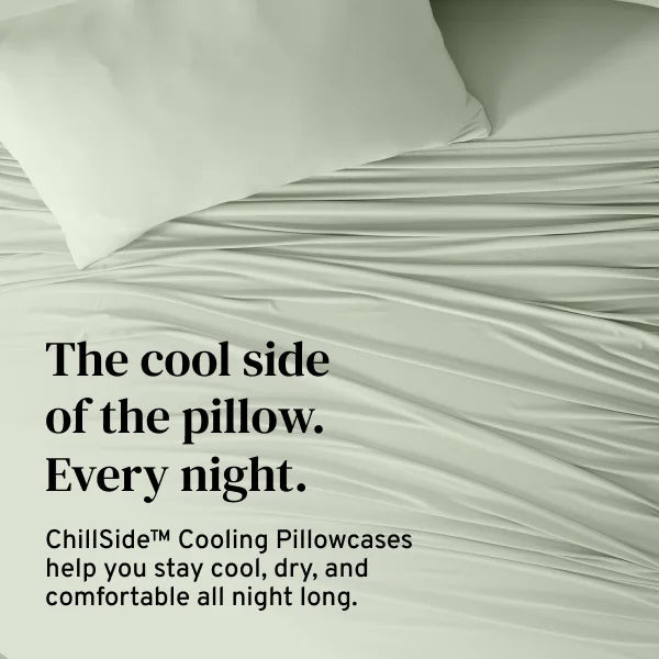 Chillside™ Pillowcases in Cool Meadow