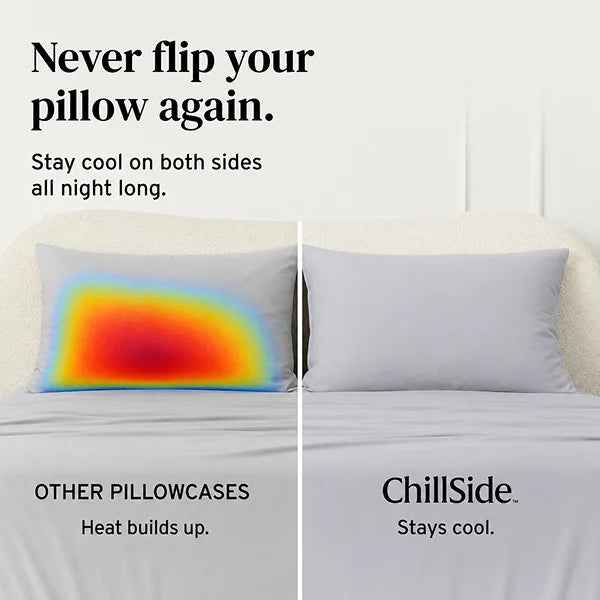 Chillside™ Pillowcases in Moon Mist