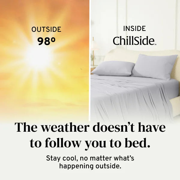 Chillside™ Pillowcases in Moon Mist