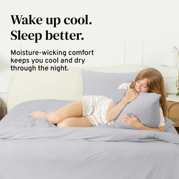Chillside™ Pillowcases in Moon Mist