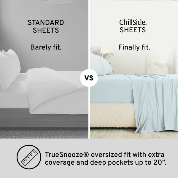 Chillside™ Sheets in Arctic Sky