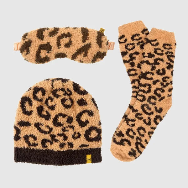 Big Blanket Self Care Bundle in Classic Leopard