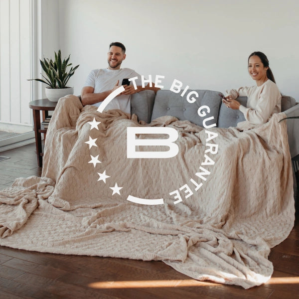 Classic Knitted Blanket Big Blanket o