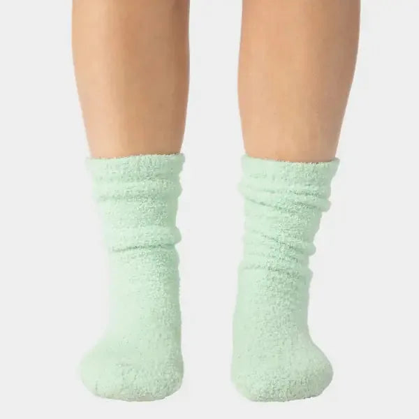 Big Blanket Cozy Toes™ Socks — Knit in Mint