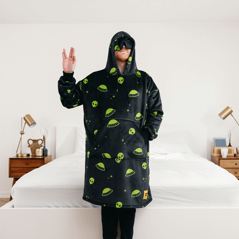 Large hoodie blanket on sale