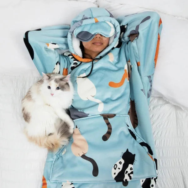 Big Blanket Hideout Hoodie™ — Sherpa-lined fleece