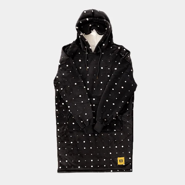 Big Blanket Hideout Hoodie™ — Sherpa-lined fleece in Dots