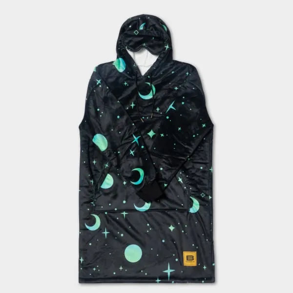 Big Blanket Hideout Hoodie™ — Sherpa-lined fleece in Galactic Glow