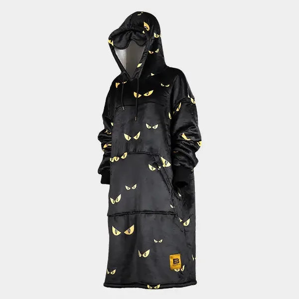 Big Blanket Hideout Hoodie™ — Sherpa-lined fleece in Spooky Eyes