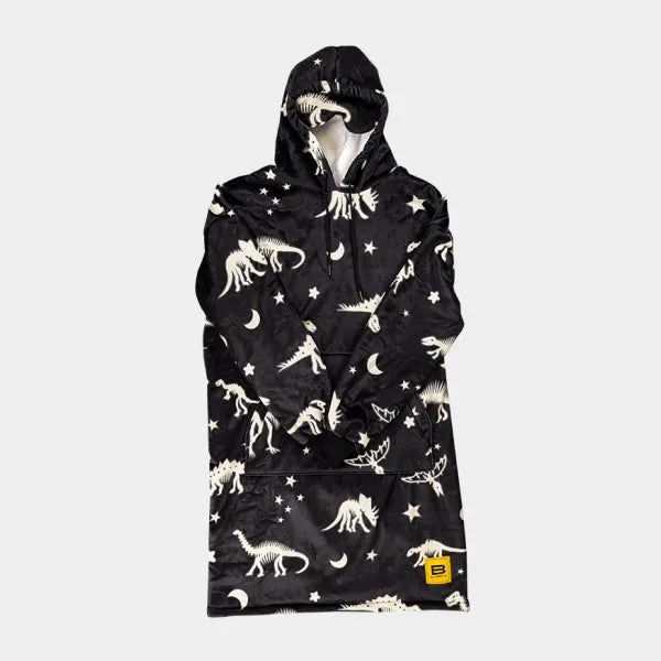 Big Blanket Hideout Hoodie™ — Sherpa-lined fleece in Fossil Hunt