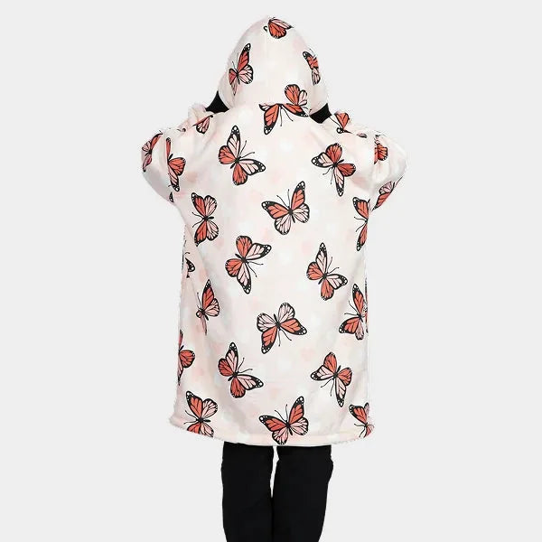 Big Blanket Hideout Hoodie™ Kids — Sherpa-lined fleece
