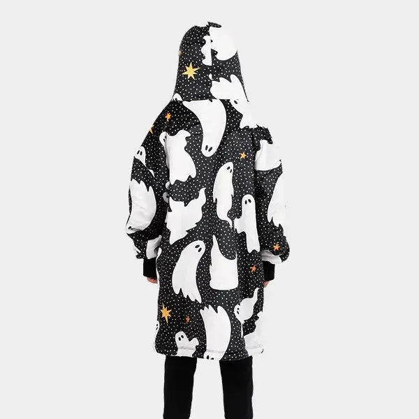 Big Blanket Hideout Hoodie™ Kids — Sherpa-lined fleece