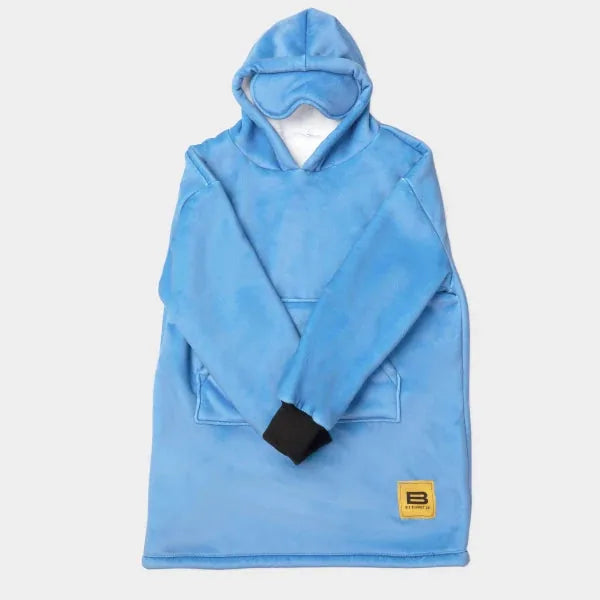 Big Blanket Hideout Hoodie™ Kids — Ocean Blue