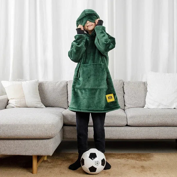 Big Blanket Hideout Hoodie™ Kids — Forest