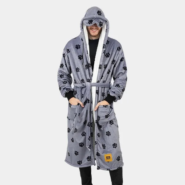 Big Blanket Hideout Robe™ — Sherpa-lined fleece