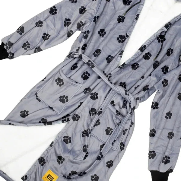 Big Blanket Hideout Robe™ — Sherpa-lined fleece