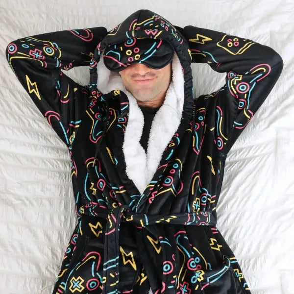 Big Blanket Hideout Robe™ — Sherpa-lined fleece