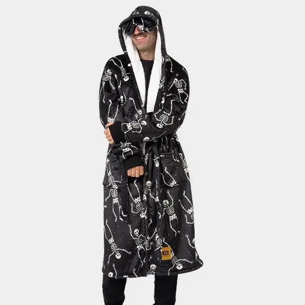 Big Blanket Hideout Robe™ — Sherpa-lined fleece