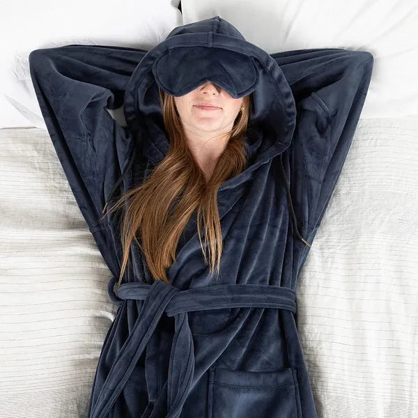 Big Blanket Hideout Robe™ Lite — Navy