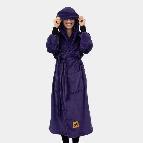 Big Blanket Hideout Robe™ Lite — Purple