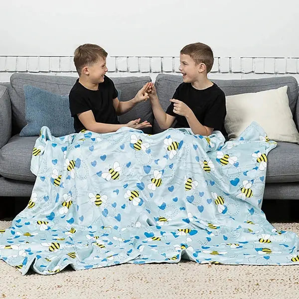 Big Blanket Original Stretch™ Kids Blanket — 4-way stretch knit