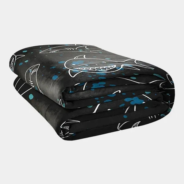 Big Blanket Original Stretch™ Blanket — 4-way stretch knit in Sharks