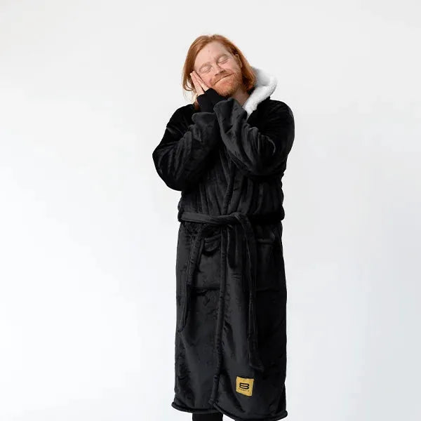 Big Blanket Hideout Robe™ — Sherpa-lined fleece
