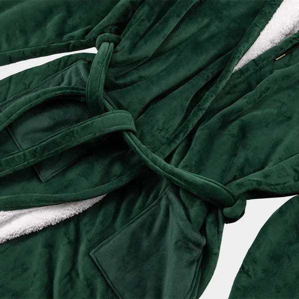 Big Blanket Hideout Robe™ — Sherpa-lined fleece