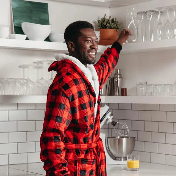 Big Blanket Hideout Robe™ — Sherpa-lined fleece
