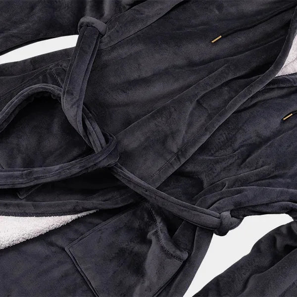 Big Blanket Hideout Robe™ — Sherpa-lined fleece