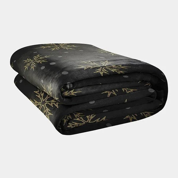 Big Blanket Factory Sale: Original Stretch™ Blanket — 4-way stretch knit in Midnight Flurry