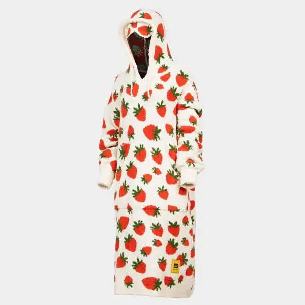 Big Blanket Premier Plush™ Hoodie in Strawberry