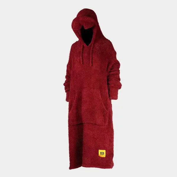 Big Blanket Factory Sale: Premier Plush™ Hoodie in Wine