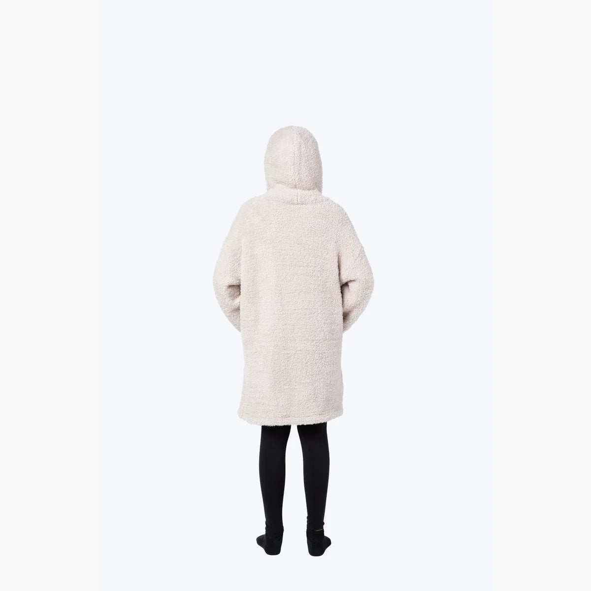 Big Blanket Premier Plush Kids Hoodie — Oatmeal